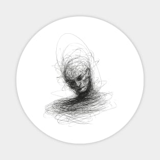 Scribble Art Out of sight Magnet